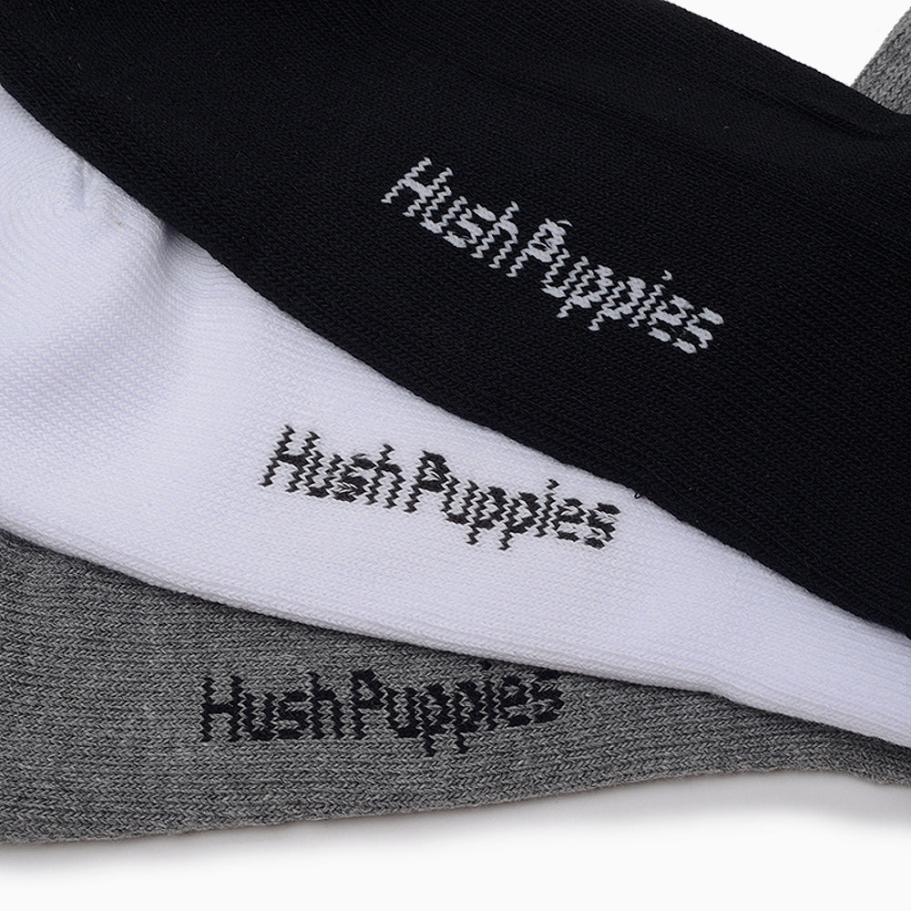 Medias Hush Puppies 1S1A511UNSUR Tripack Running media cana