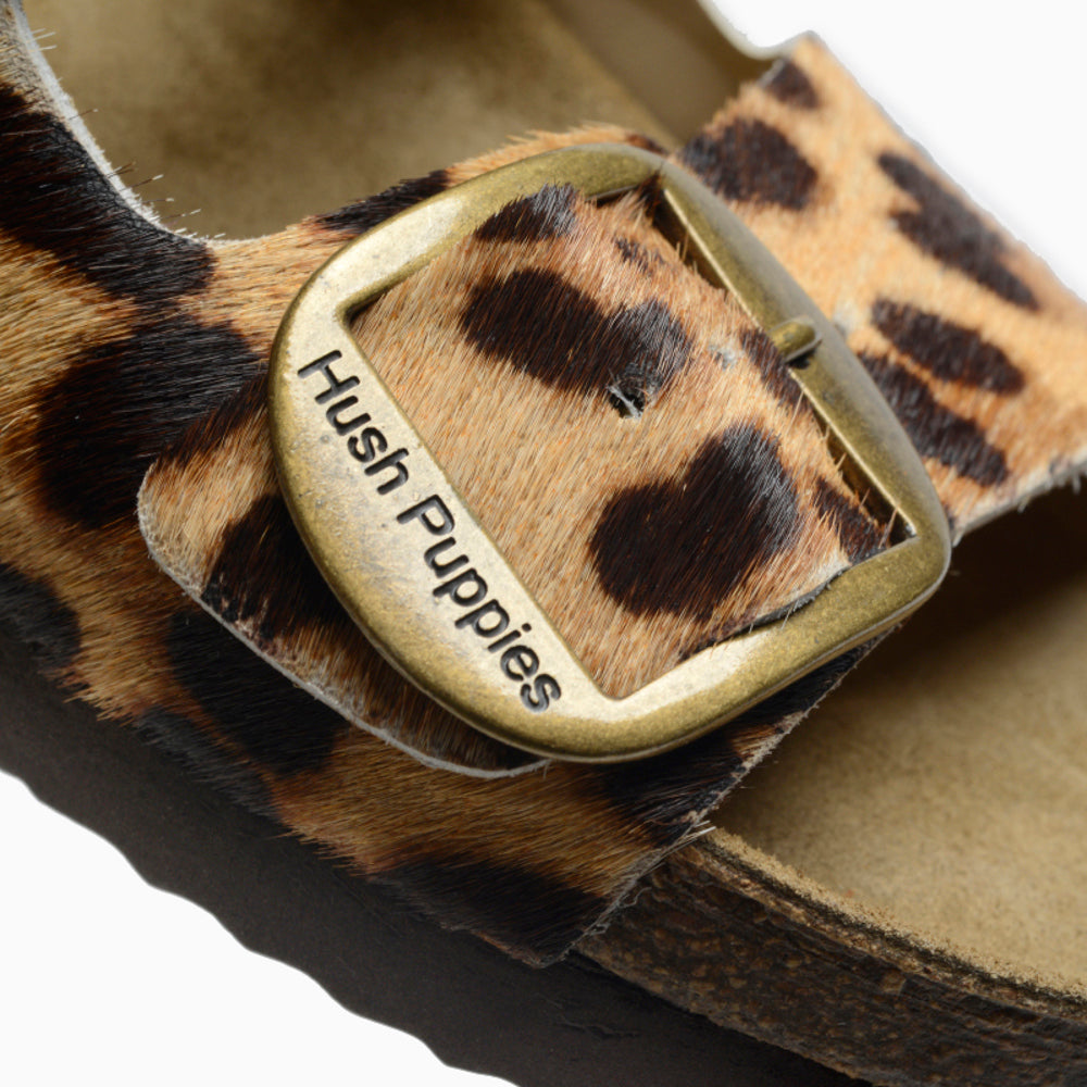 Sandalias Hush Puppies Class Leopardo