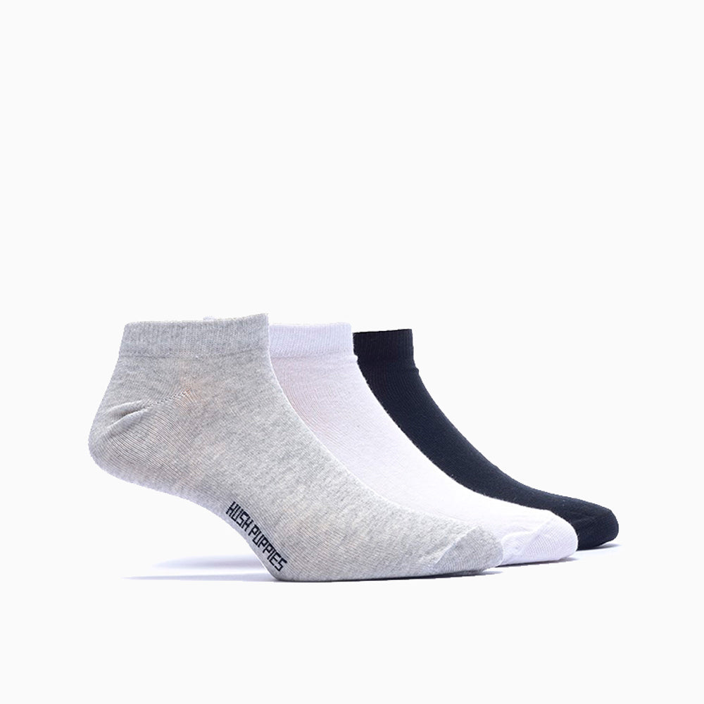 Medias Hush Puppies Tripack Canoa Liso